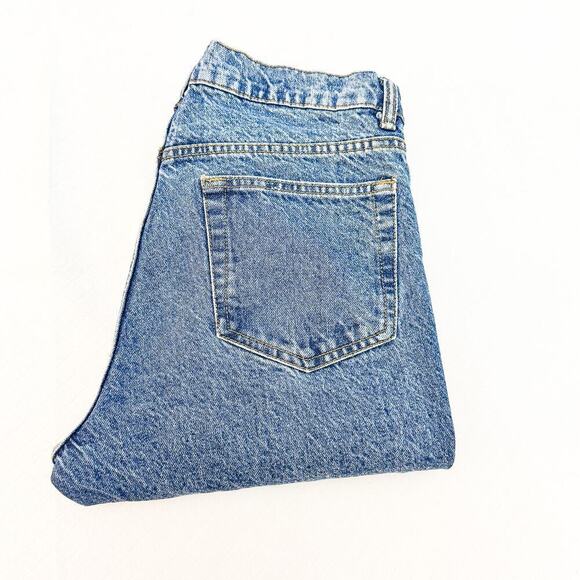 Zara Acid Wash Button Fly Straight Leg Denim Jeans Size 31 - Picture 1 of 8